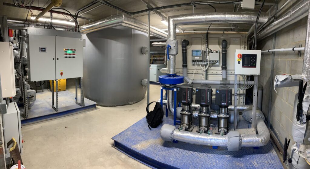 Pre-packaged plant room